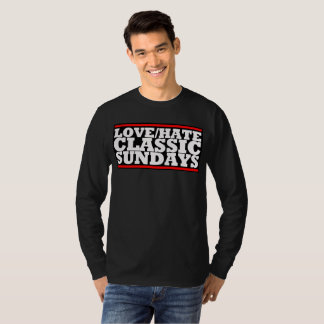 LOVE/HATE - DOMINGOS CLÁSSICOS Camiseta Básica Man
