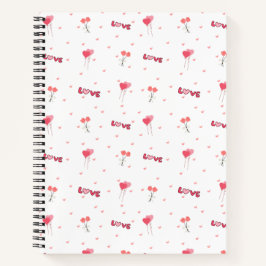 Love & Hearts Notebook
