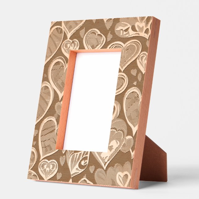 Love Hearts Photo Display for Couples (Left)