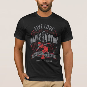 Love Inline Skating T-shirt