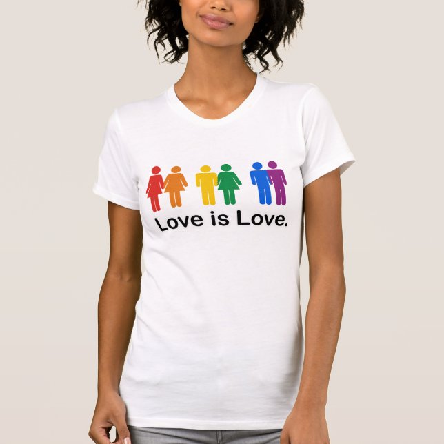 Love is Love T-Shirt (Frente)