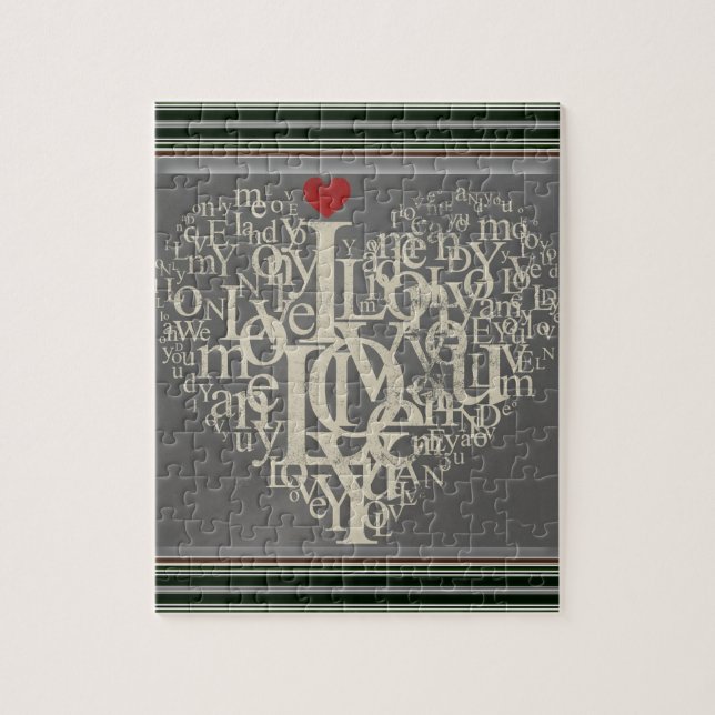 Love Jigsee Quebra-cabeça (Vertical)