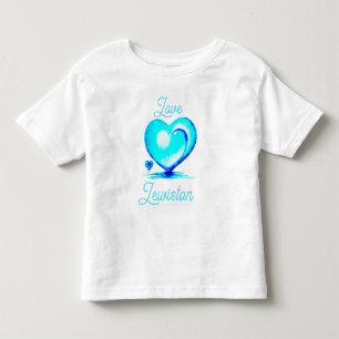 Love Lewiston Honorando Vítimas de Maine T-Shirt