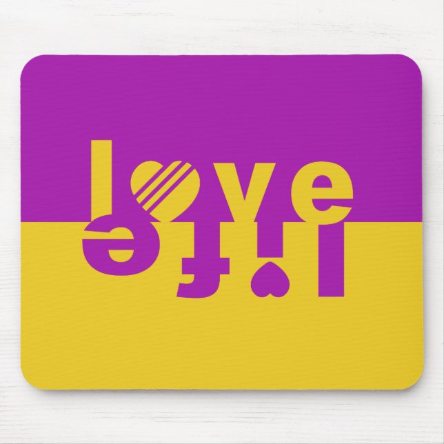 LOVE LIFE mousepad (Frente)