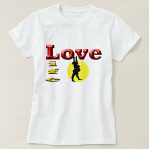 Love Life sunny, grávida camisa