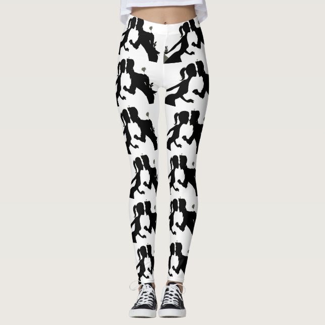 LOVE LOVE LOVE LEGGINGS "NOIVA" OU "NAMORADA" (Frente)