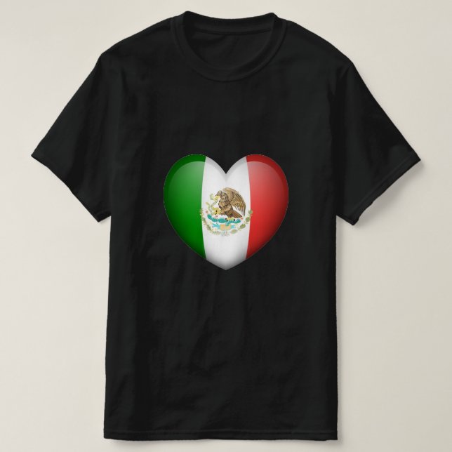 Love Mexico Mens T-Shirt (Frente do Design)