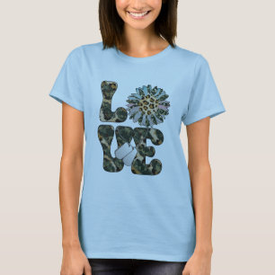 Love Militar Sunflower T-Shirt