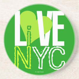 Love NYC Live In NYC Porta copos Green 5