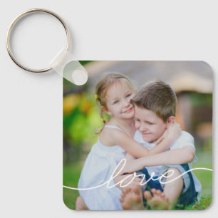 Love Personalised Photo Chaveiro