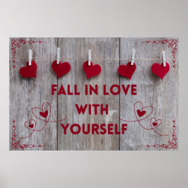 "Love" Positive Wall art Poster