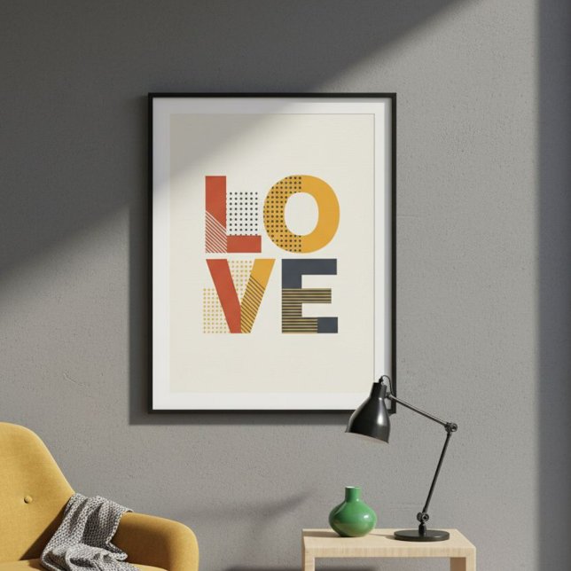 LOVE Poster - Inspirational Quote Wall Art | Gift  (Criador carregado)