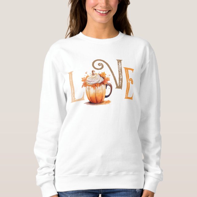 Love Pumpkin Spice T-Shirt (Frente)