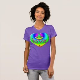 Love Rainbow Intentions Heart T-Shirt