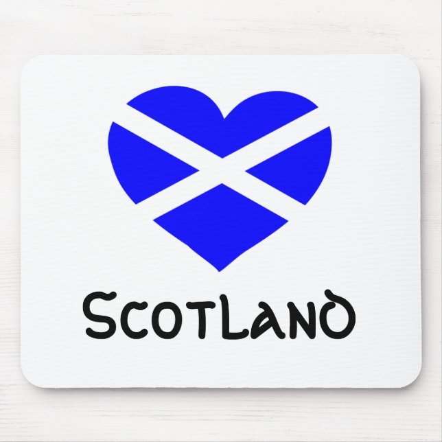 Love Scotland Mousepad (Frente)