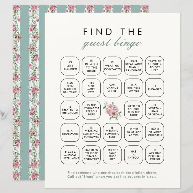 Love Shack Fiance Encontra O Jogo De Bingo Convida (Frente/Verso)