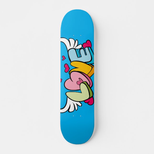 Love Skateboard Custom Design (Frente)
