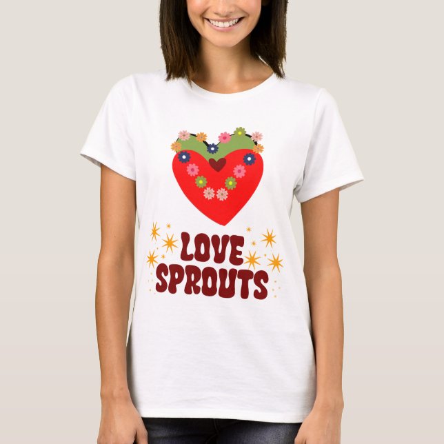 Love Sprouts T-Shirt (Frente)