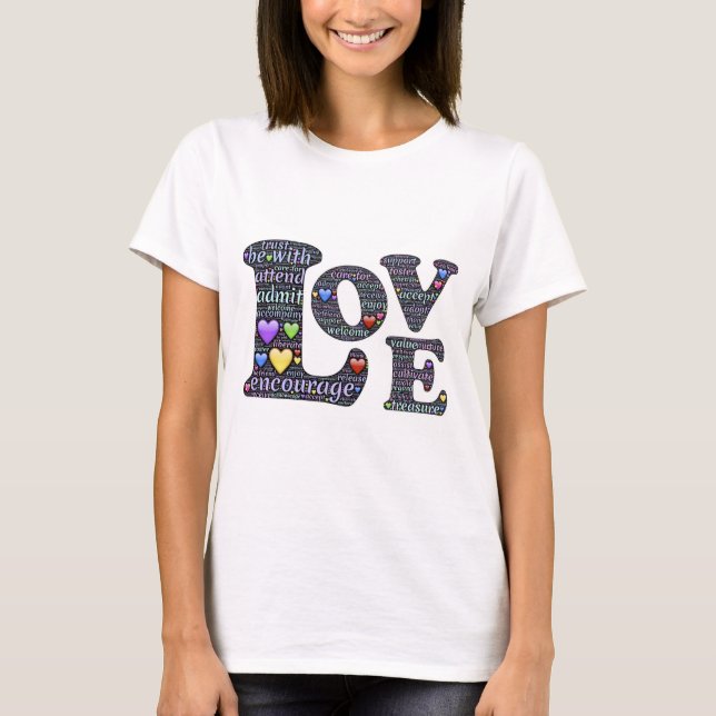 Love T-Shirt - Amor expresso (Frente)