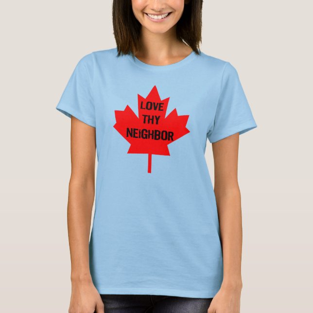 Love Thyner Canada T-Shirt (Frente)