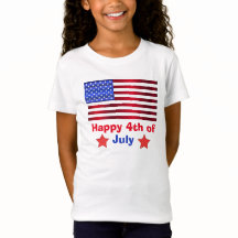 Love USA Flag Kid's Basic Tank Top