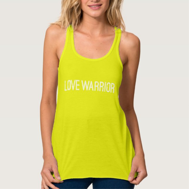 Love Warrior Basic Tank Top (Frente)