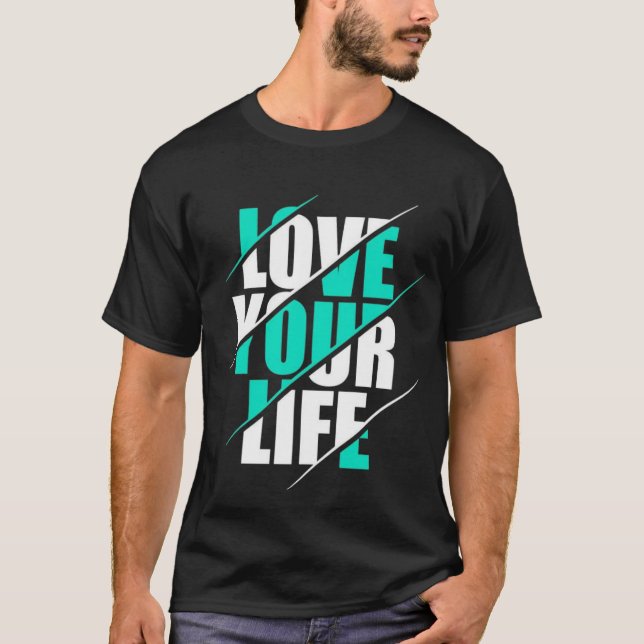 Love Your Life Essential T-Shirt Sell (Frente)