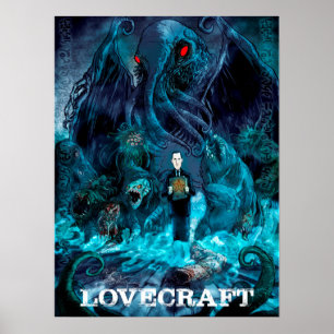 Lovecraft's creations poster