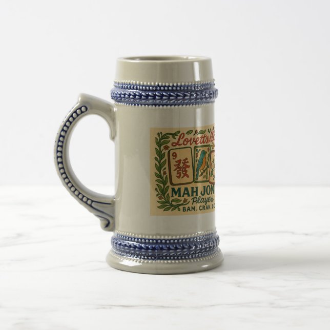Lovettsville Mah Jongg Stein (Esquerda)