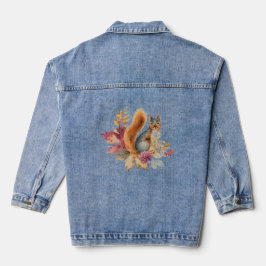 Lovin Squirrels Denim Jean Jaqueta
