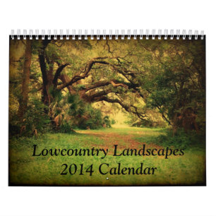 Lowcountry ajardina o calendário 2014