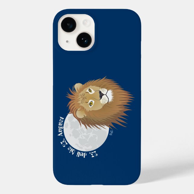 Löwe 23. Juli bis 22. August Apple iPhone Hüllen (Verso)