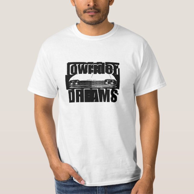 LOWRIDER de InnovativDezynz o "SONHA" camisetas do (Frente)