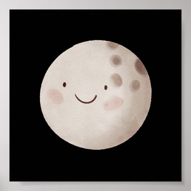 Lua Bonita Com Poster de Enfermeiro De Sorriso (Frente)