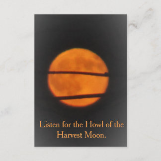 Lua cheia - milha da pradaria - convite