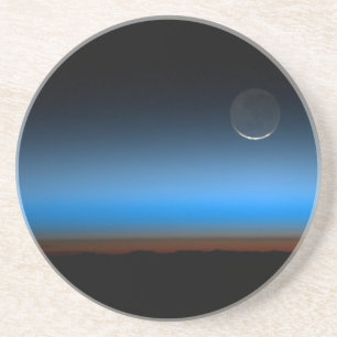 Lua da Porta copos de Sandstone Espacial