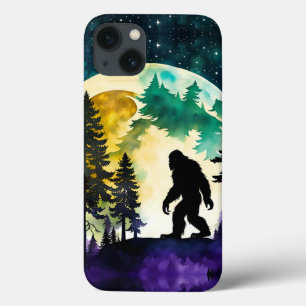 Lua de Cheio Sasquatch na Montanha