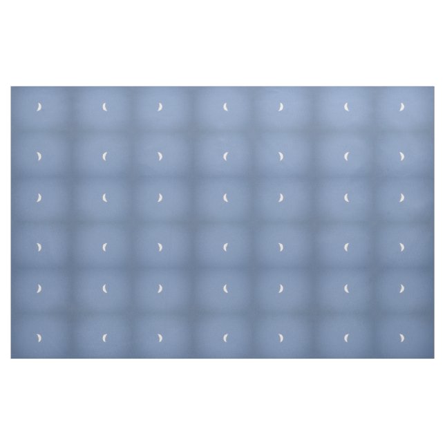 Lua de Crescente Lente Lindo no Tecido de Verão (Fat Quarter)