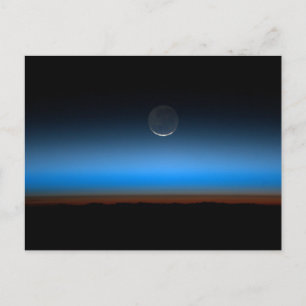 Lua do Cartão Postal do Espaço