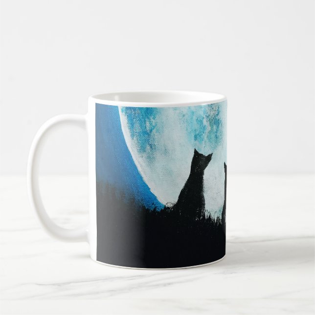 Lua do lobo da caneca (Esquerda)