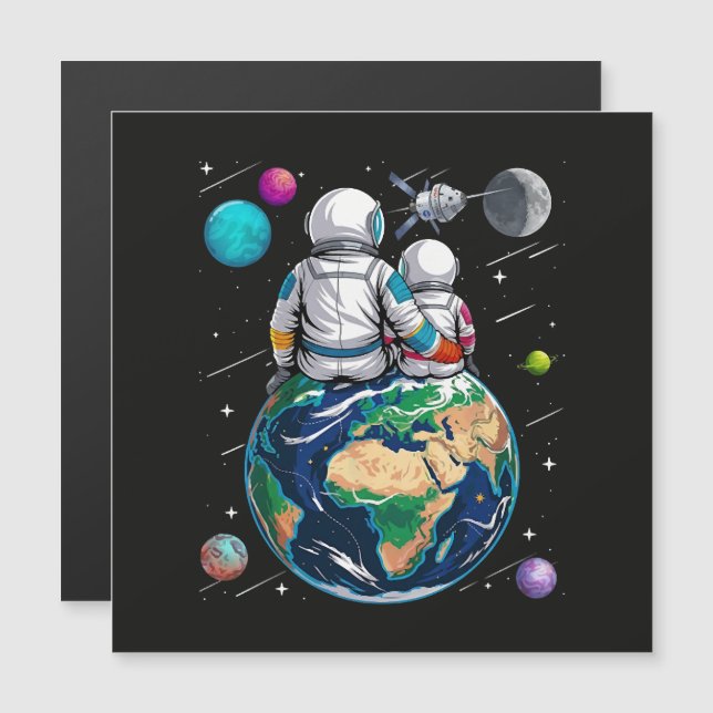 Lua e Astronauta (Frente/Verso)