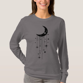 Lua e Estrelas - Camisa T
