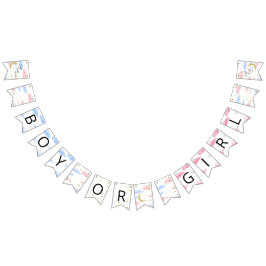 Lua e Estrelas Menino ou Bandeiras de Bunting Rapa