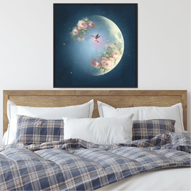 Lua E Flores - Canvas (Insitu(Quarto))