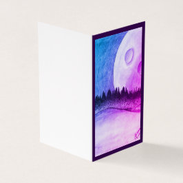 Lua e Planeta - Roxo