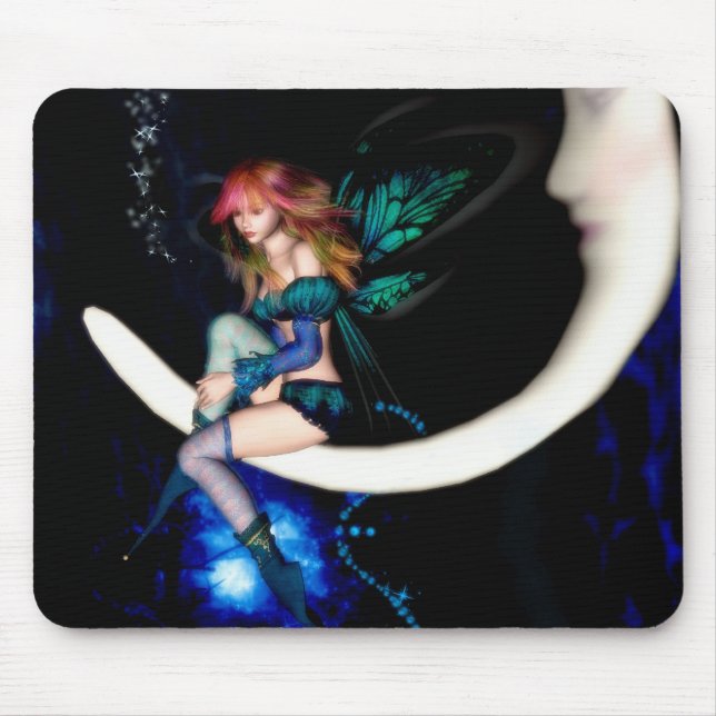 Lua feericamente Mousepad (Frente)