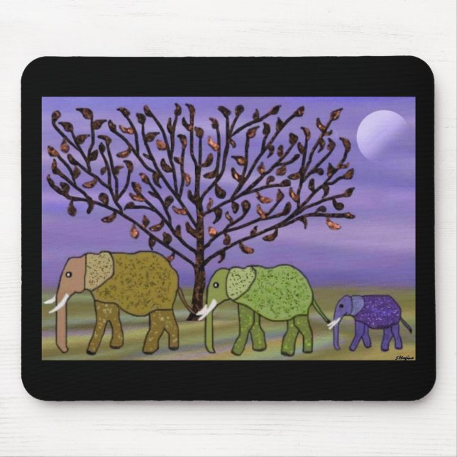 Lua Mousepad do elefante (Frente)