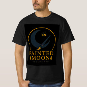 Lua pintada por Marca de Luna Bee T-Shirt