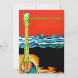 Luau Convite de festas