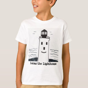 Lucas, camiseta de farol para Meninos e Meninas